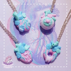 Still Human necklaces menhera / yamikawa / pastel goth / creepy cute