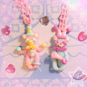 Pretty Circus necklaces / clowncore / clown / jester