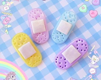 Kawaii Care mini bandage hair clips / menhera / yamikawa