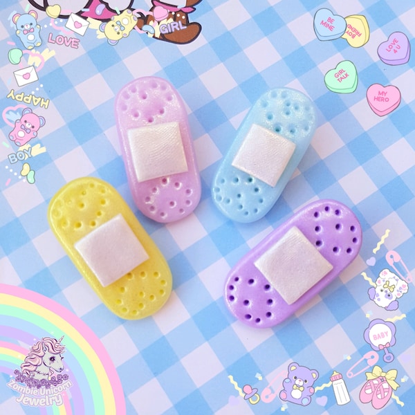 Kawaii Care mini bandage Haarspangen / Menhera / Yamikawa