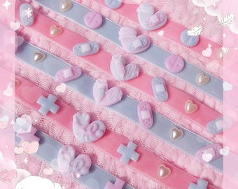 Cute Hospital chokers / menhera / yamikawaii / nurse