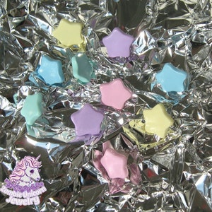 StarStruck earrings stars / fairy kei / pastel / kawaii