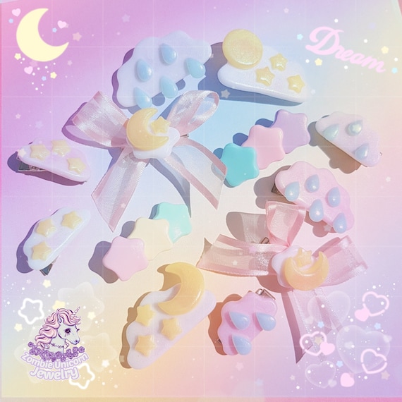 Daydreamer ヘアクリップ/スペース系/フェアリー系/ゆめかわ - Etsy 日本