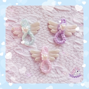Domine, Miserere... winged brooch / menhera / yumekawaii