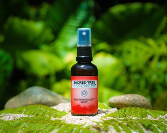 HIS SENSUALITY MIST Shamanic Aura & Space Spray to synergia świętych amazońskich roślin mistrzowskich, olejków eterycznych i icaros, pieśni uzdrawiających.