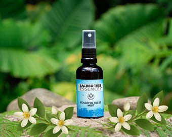 MGIEŁKA DO SPOKOJNEGO SNU Shamanic Aura & Space Spray to synergia świętych amazońskich roślin mistrzowskich, olejków eterycznych i icaros, pieśni uzdrawiających.