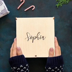 Personalized Tic Tac Toe Game: Christmas Stocking Stuffer