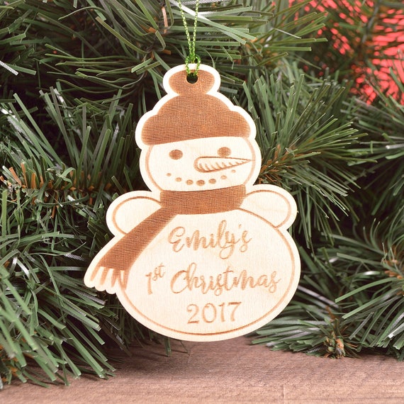 First Christmas Ornament Baby Christmas Gift Baby Ornament Baby's