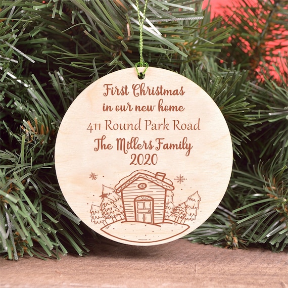Housewarming christmas ornament Clearance