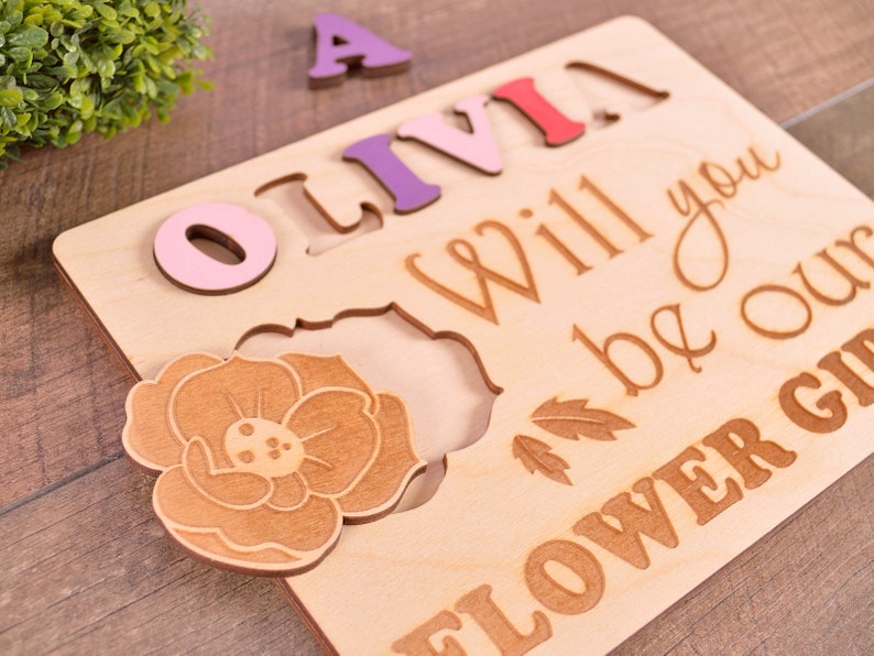 Will you be my ring bearer puzzle will you be our ring bearer proposal Ask Ring Bearer gift flower girl ring bearer puzzle ring security FLOWER GIRL