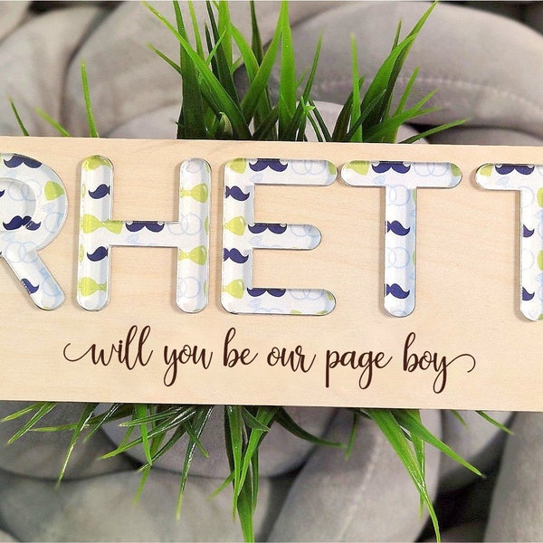 Wedding Page Boy Etsy