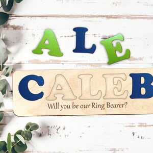 Cadeaux de porteur d’anneau, serez-vous porteur d’anneau, cadeau de proposition de porteur d’anneau, cadeau de fille de fleur et de porteur d’anneau pour le jour du mariage