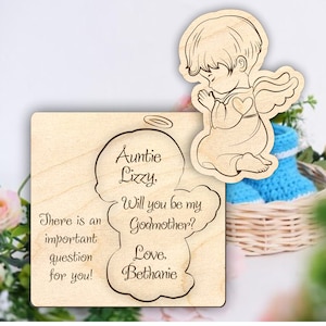 Propuesta de padrinos Regalo para madrina, Propuesta para padrinos, Ideas de propuesta de bautismo, ¿Serás mis padrinos?