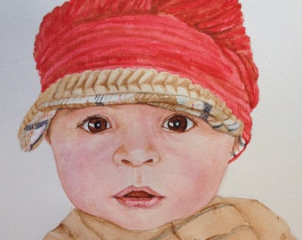 Custom baby portraits