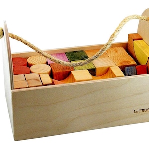 Wooden blocks set