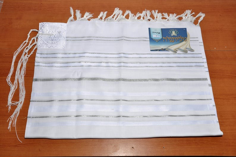 Tallit Size Chart