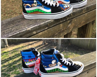 sonic the hedgehog shoes vans