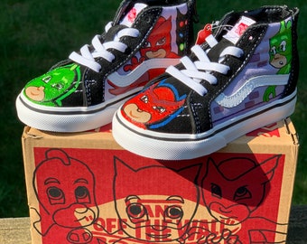 vans character shoes