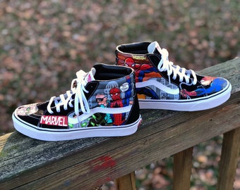 vans comic shoes