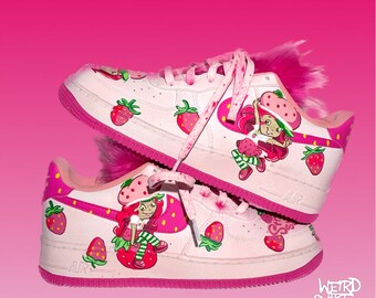 Custom Hand Crafted Strawberry Air Force One Low Any The Perfect Gift Top Design Tier (Limited Time)