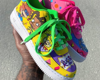 Custom Hand Painted Nike Air Force 1 Low | Any Character Theme | Personalized Custom Sneakers