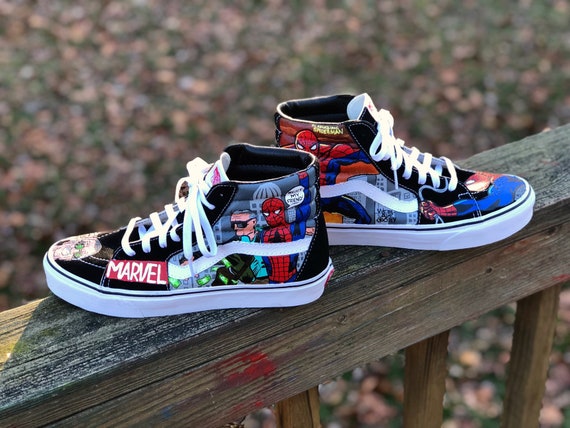 vans comic shoes