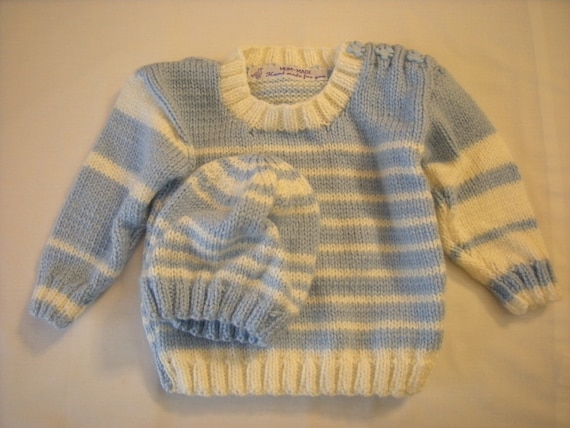 baby boy knitted jumper