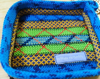 Handmade Climbing Rope Basket: Eco-Friendly Small Storage
