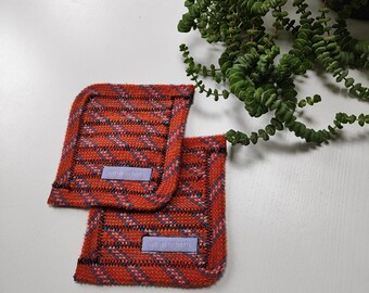Coaster, repurposed climbing rope, retired rope, recycled, gift for climber.