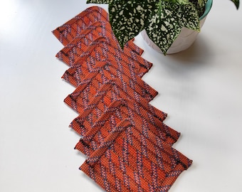 Coaster, repurposed climbing rope, retired rope, recycled, gift for climber.