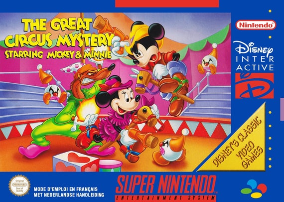 the great circus mystery starring mickey and minnie mouse