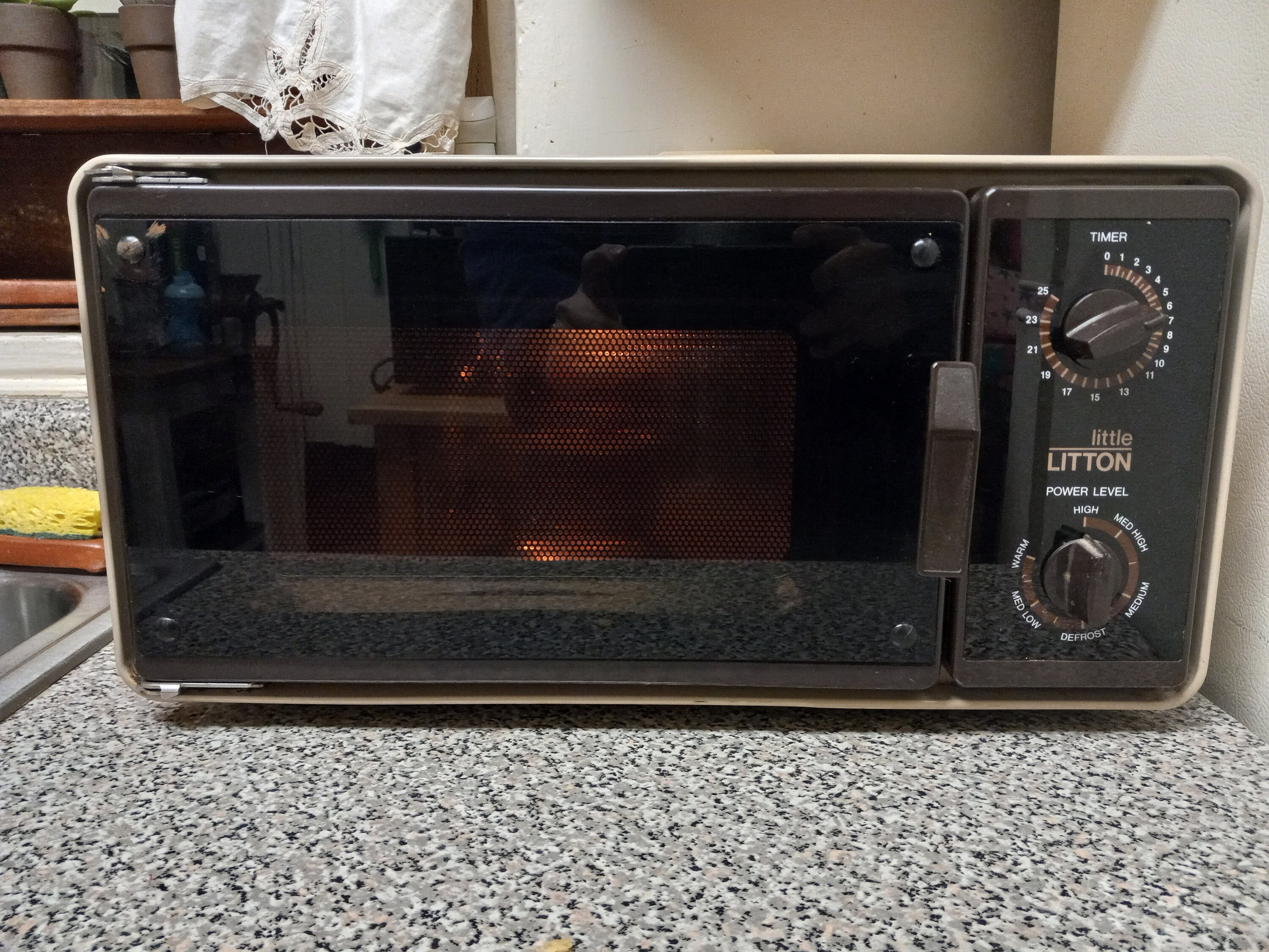 Vintage Little Litton Microwave Etsy