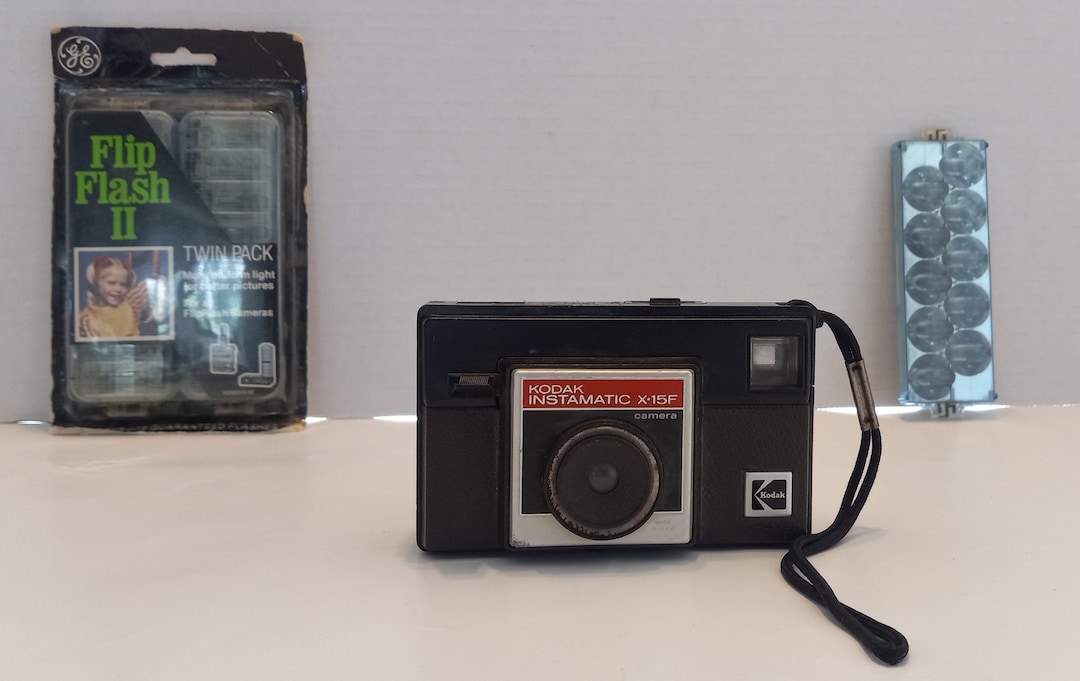 Vintage Kodak Flip Flash Camera Etsy