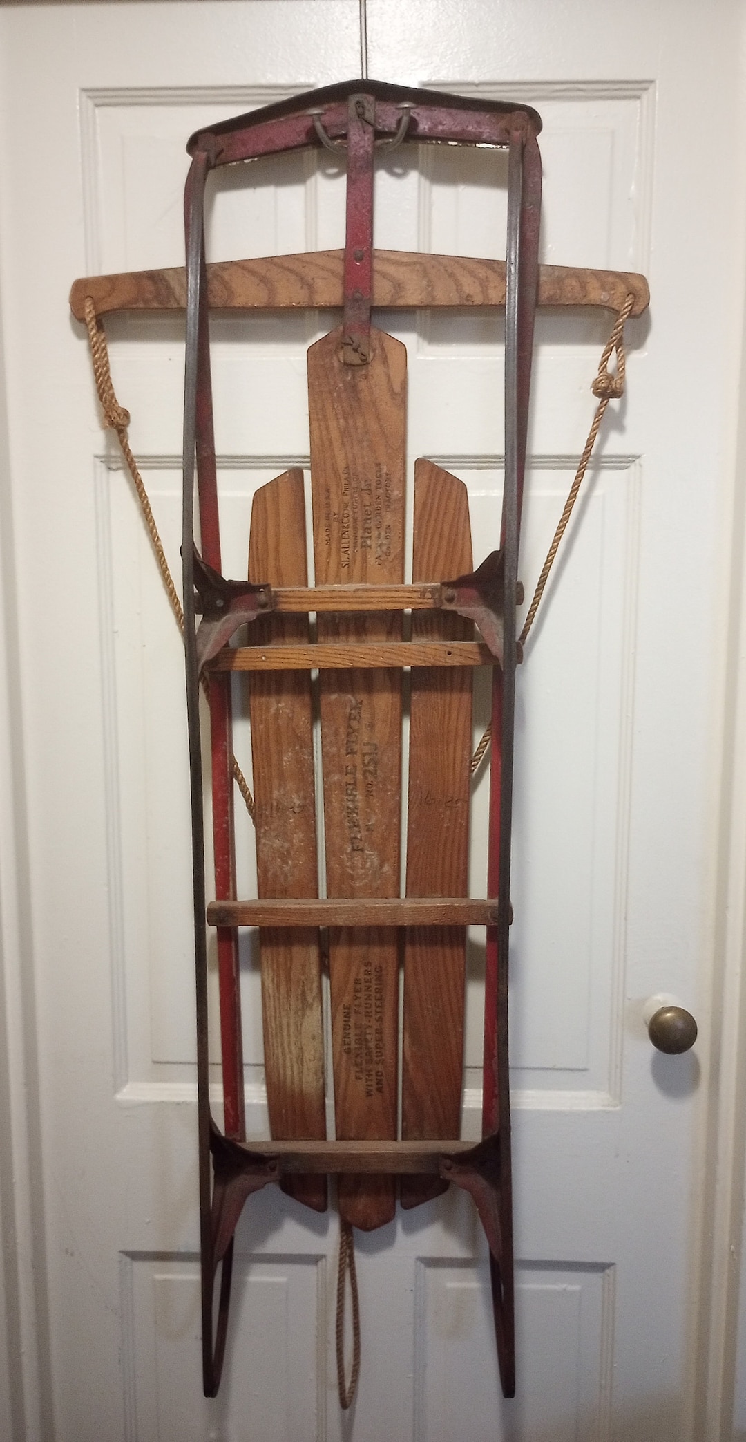 Vintage Flexible Flyer Sled - Etsy