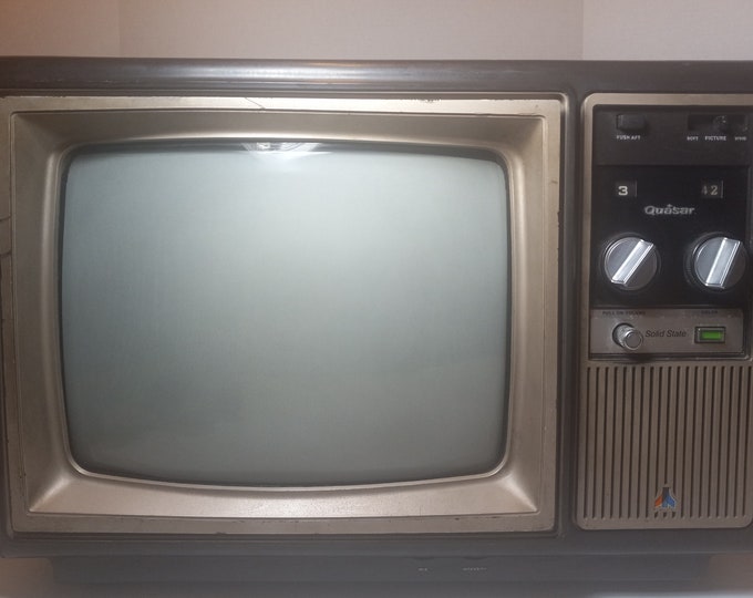 Vintage Quasar Television Etsy