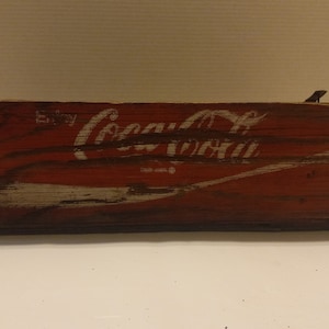 Vintage Coca Cola Rugged Distressed Crate