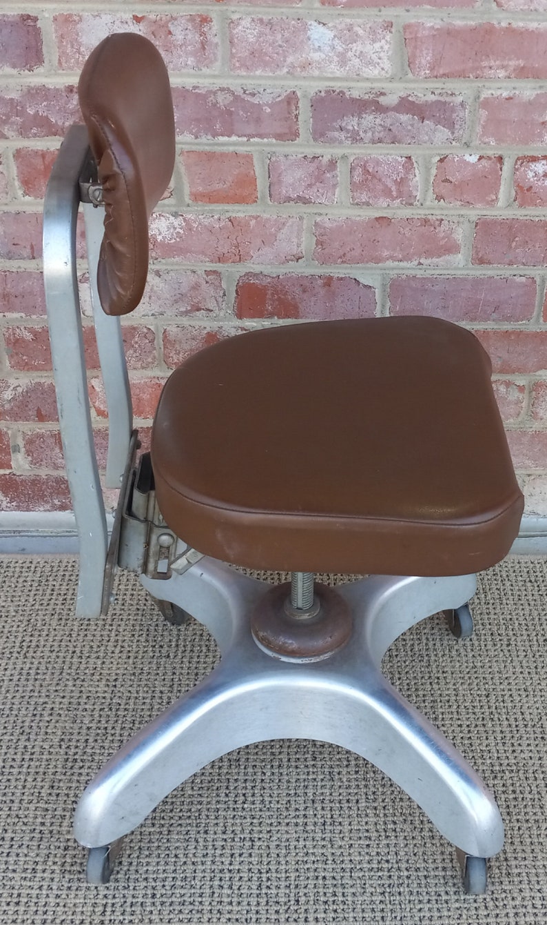 Vintage Emeco Industrial Office Chair Etsy