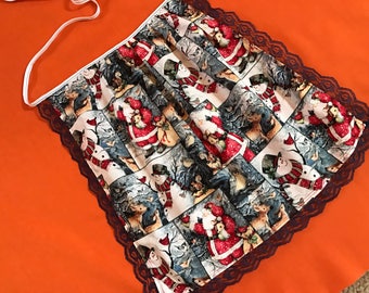 Christmas apron | Etsy