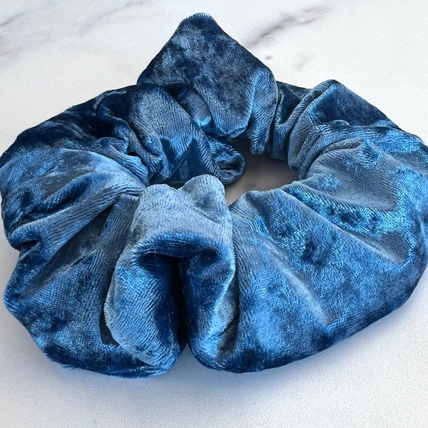 crushed velvet tie