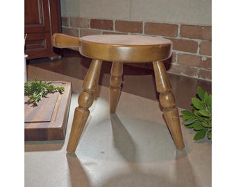 VTG Melkhocker 3 Beine mit Griff Original El Segundo Möbel Produkte Japan