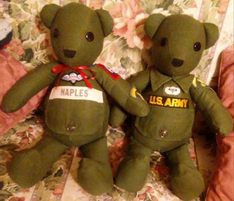 memory bear etsy