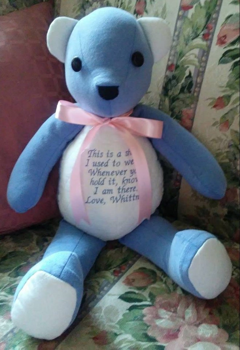 memory bear etsy