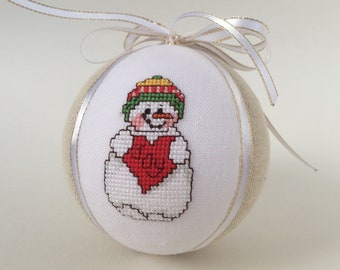 Pingouin De Noël Boule De Noël Arbre De Noël Ornements Croix