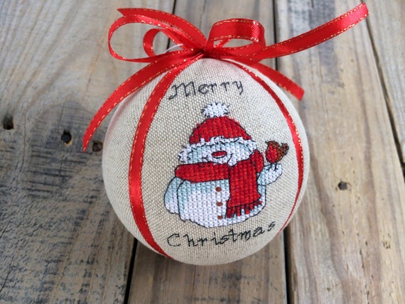 baby's first christmas ball