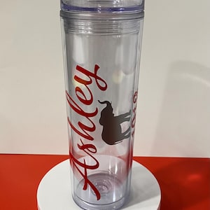 Delta Sigma Theta Themed Customized Tumbler
