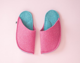 Slippers for Women - Gift Idea for Her - Pink House Shoes