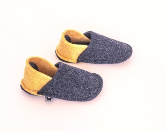 Unisex Kinds Slippers - Navy Blue Slippers - Slippers for Kids