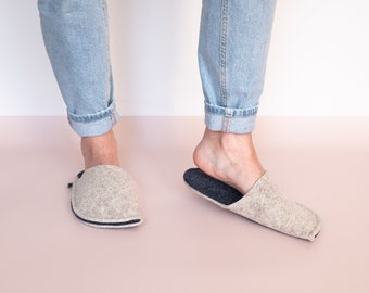 Wool Slippers - House Slippers - Hygge Gift