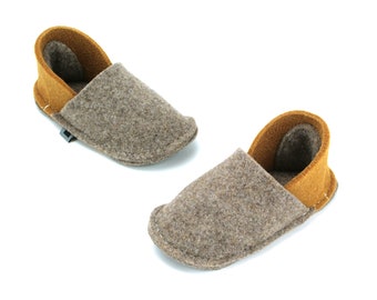 Felt Slippers Kids - Slippers Toddler - Toddler Shoes