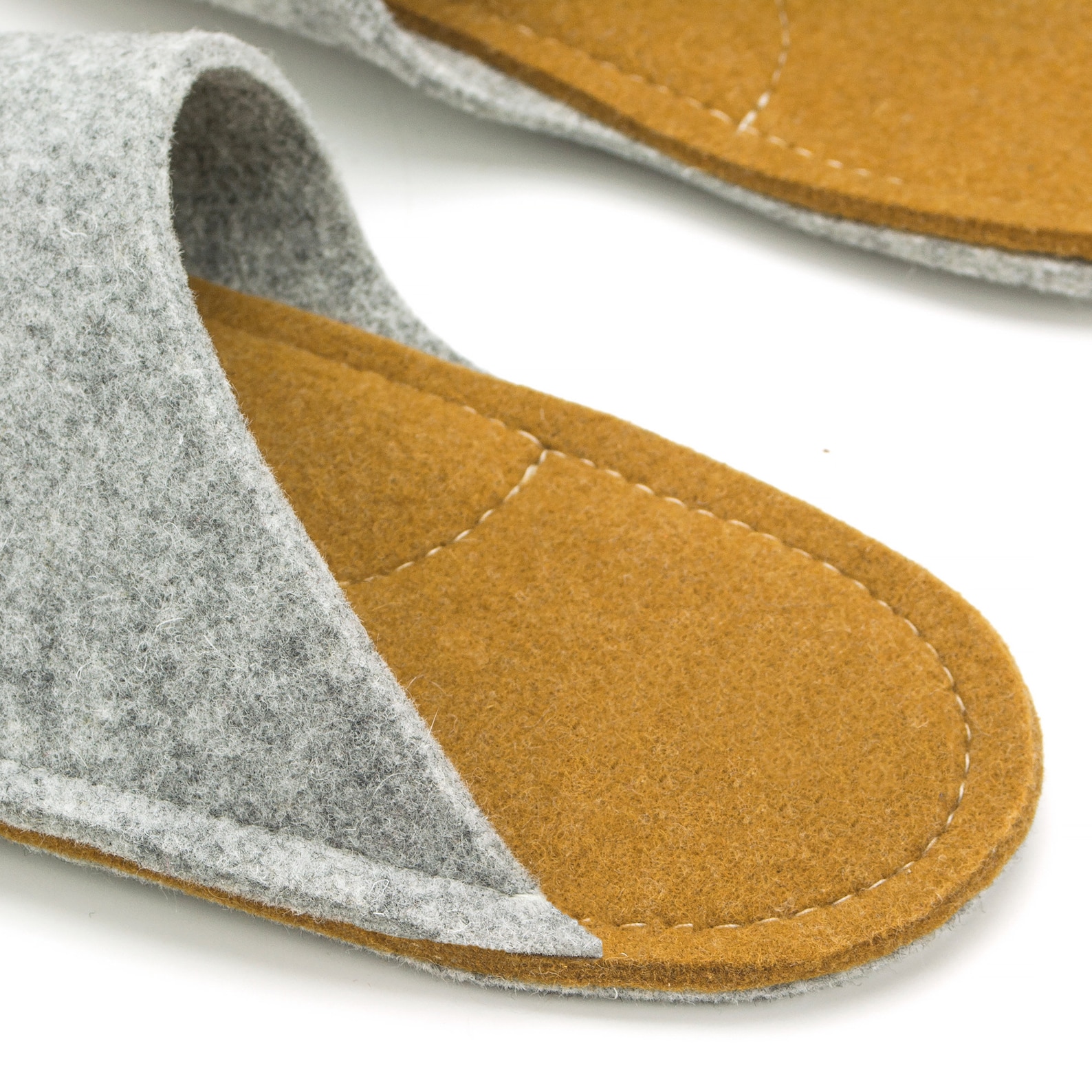 Mens Felt Slippers Wool Felt Slippers Men | Etsy